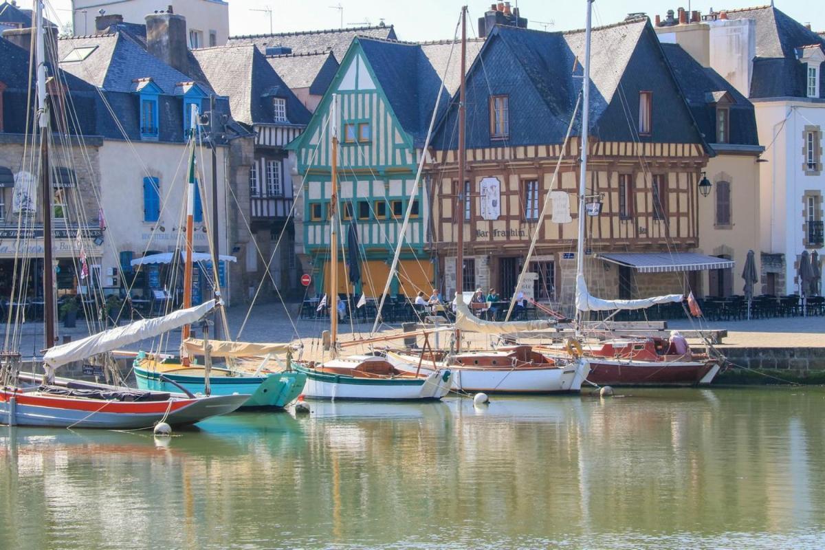 Le Kenav - Studio A 300 M Du Port Locmiquelic Luaran gambar