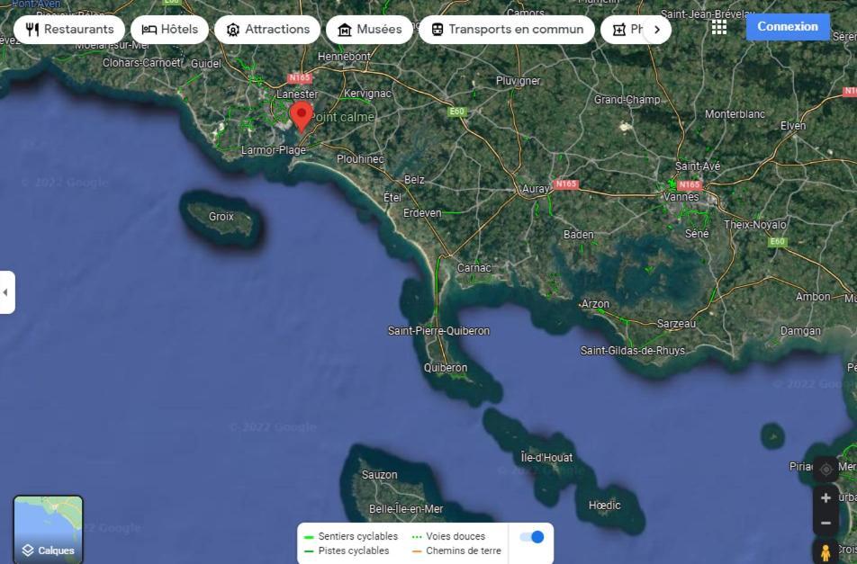 Le Kenav - Studio A 300 M Du Port Locmiquelic Luaran gambar